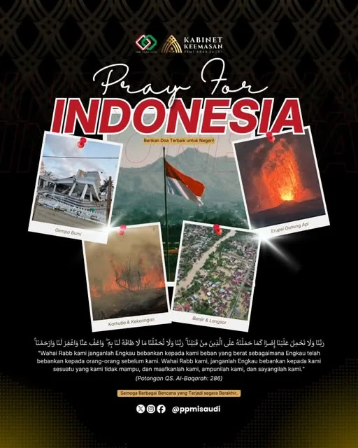 Doa untuk Indonesia: Lebih dari 1.500 Bencana Sepanjang 2026