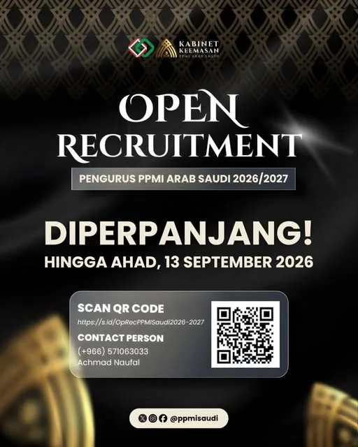 OPEN RECRUITMENT DIPERPANJANG!