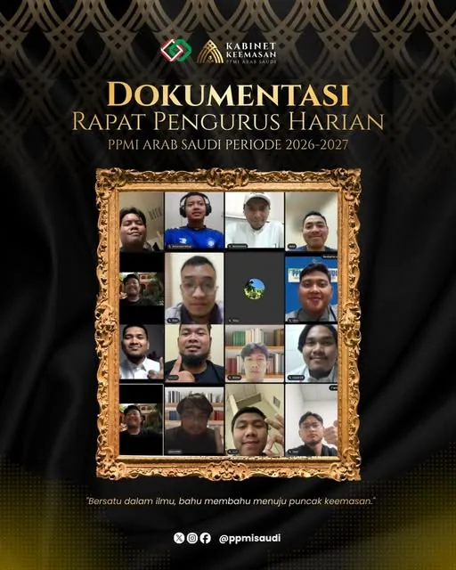 PPMI Arab Saudi Gelar Rapat Pengurus, Bahas Penguatan Program dan Sinergi Organisasi