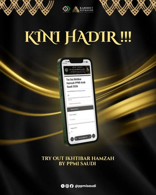 TRY OUT IKHTIBAR HAMZAH BY PPMI SAUDI