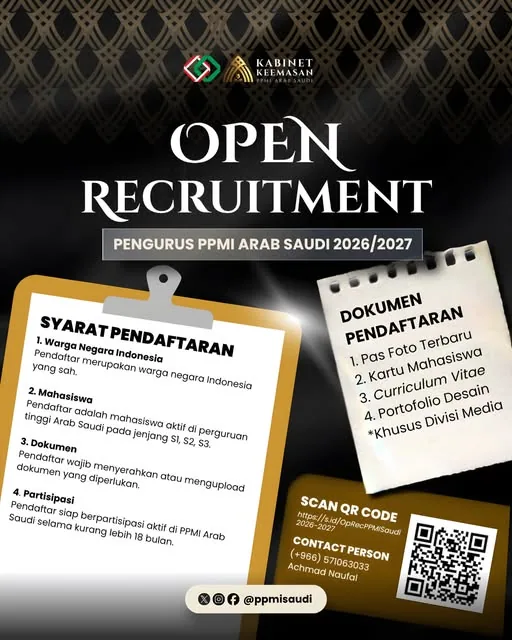 YOUR TURN TO LEAD, OPEN RECRUITMENT IS LIVE