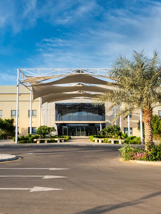 Suasana kampus Al-Riyada College for Health Sciences
